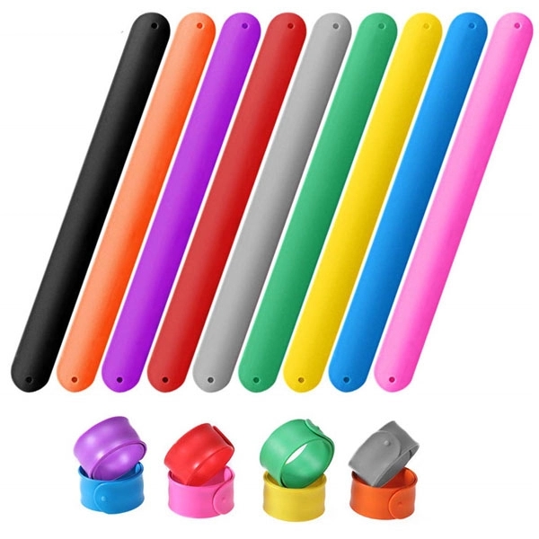 Silicone Slap Bracelet 7