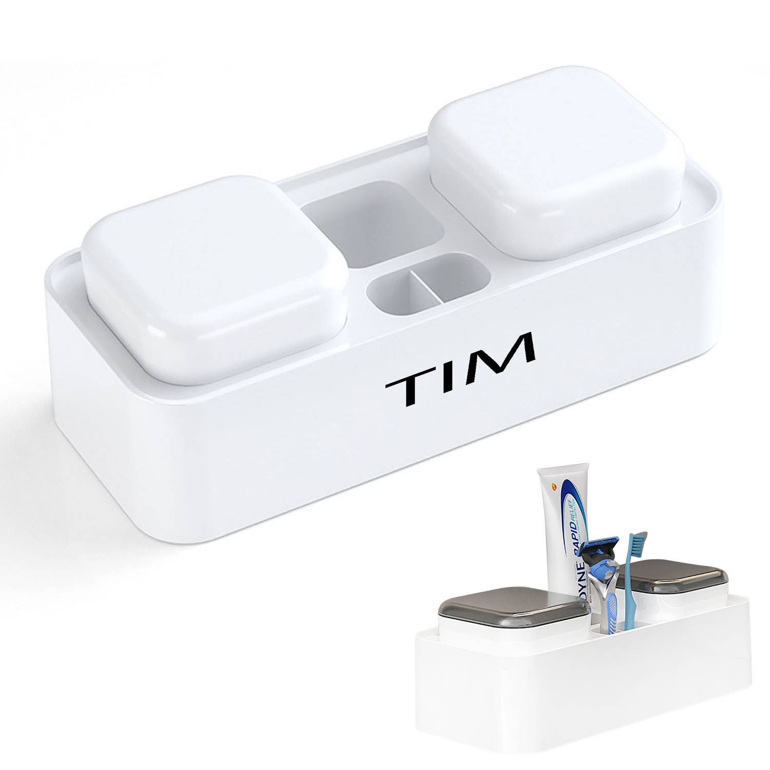 Toothbrush Holder with Rinse Cup 7