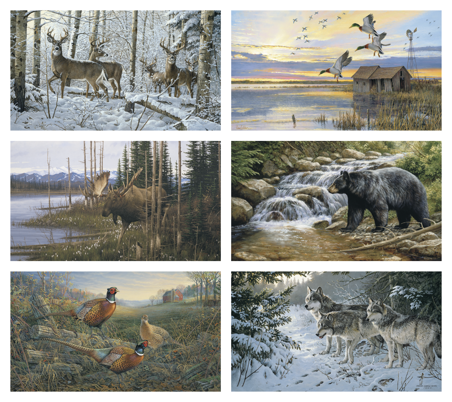 Triumph® Calendars Wildlife Art Calendar 24