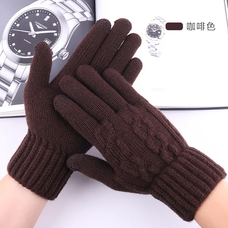 Touch Screen Warm Gloves with Thermal Soft Knit Lining 4