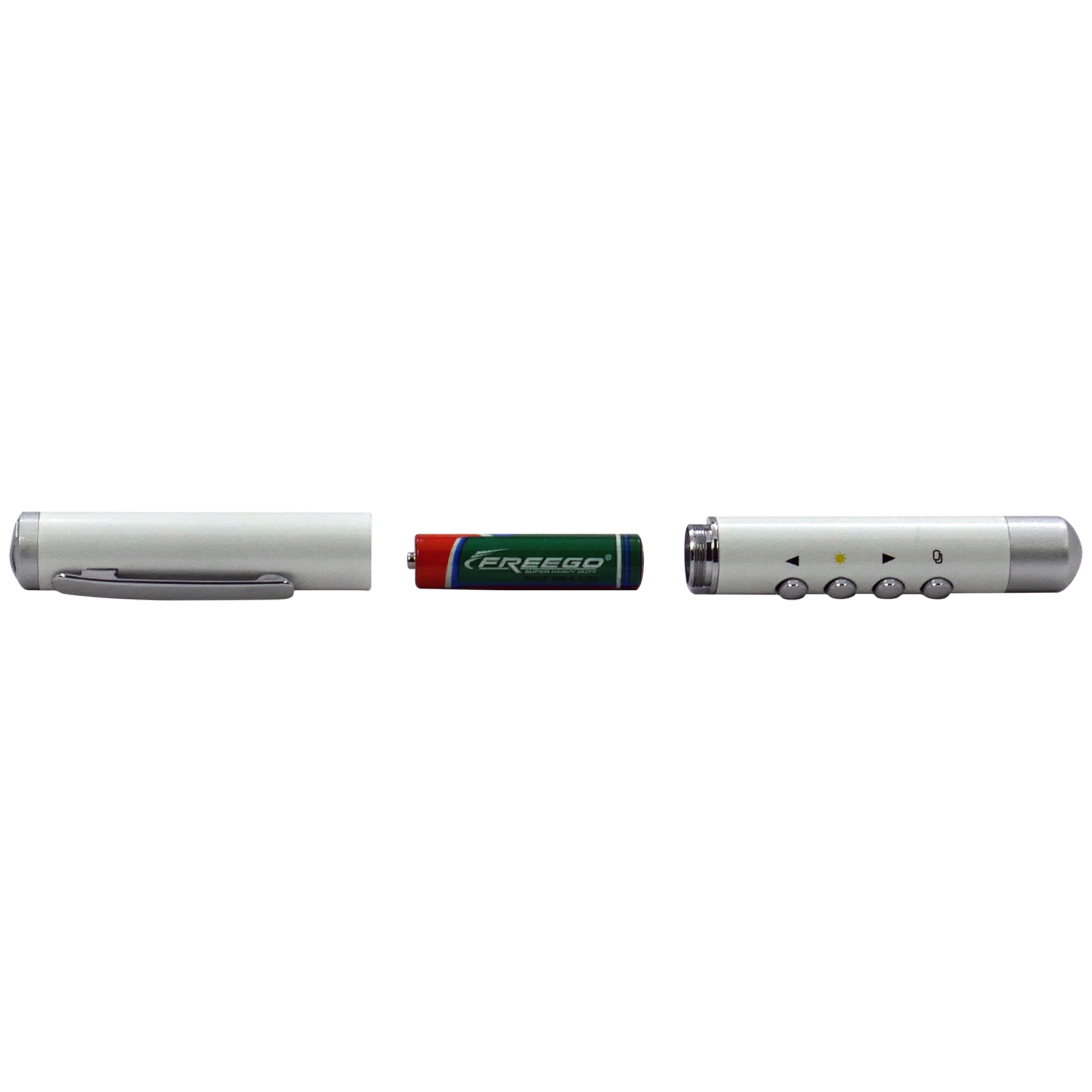 Wireless Presentation Remote with Red Laser Pointer and Blank Screen Control 8