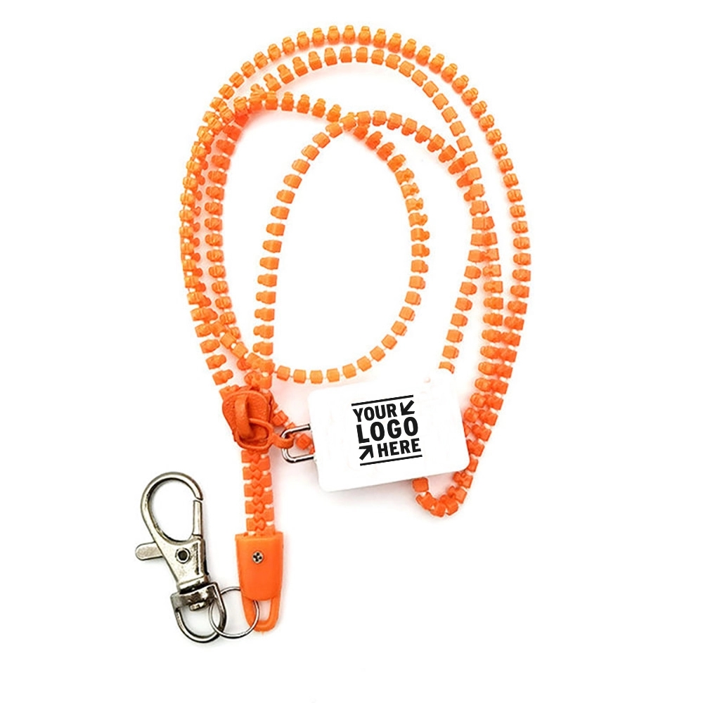 Zipper Lanyard With Custom Tag 5