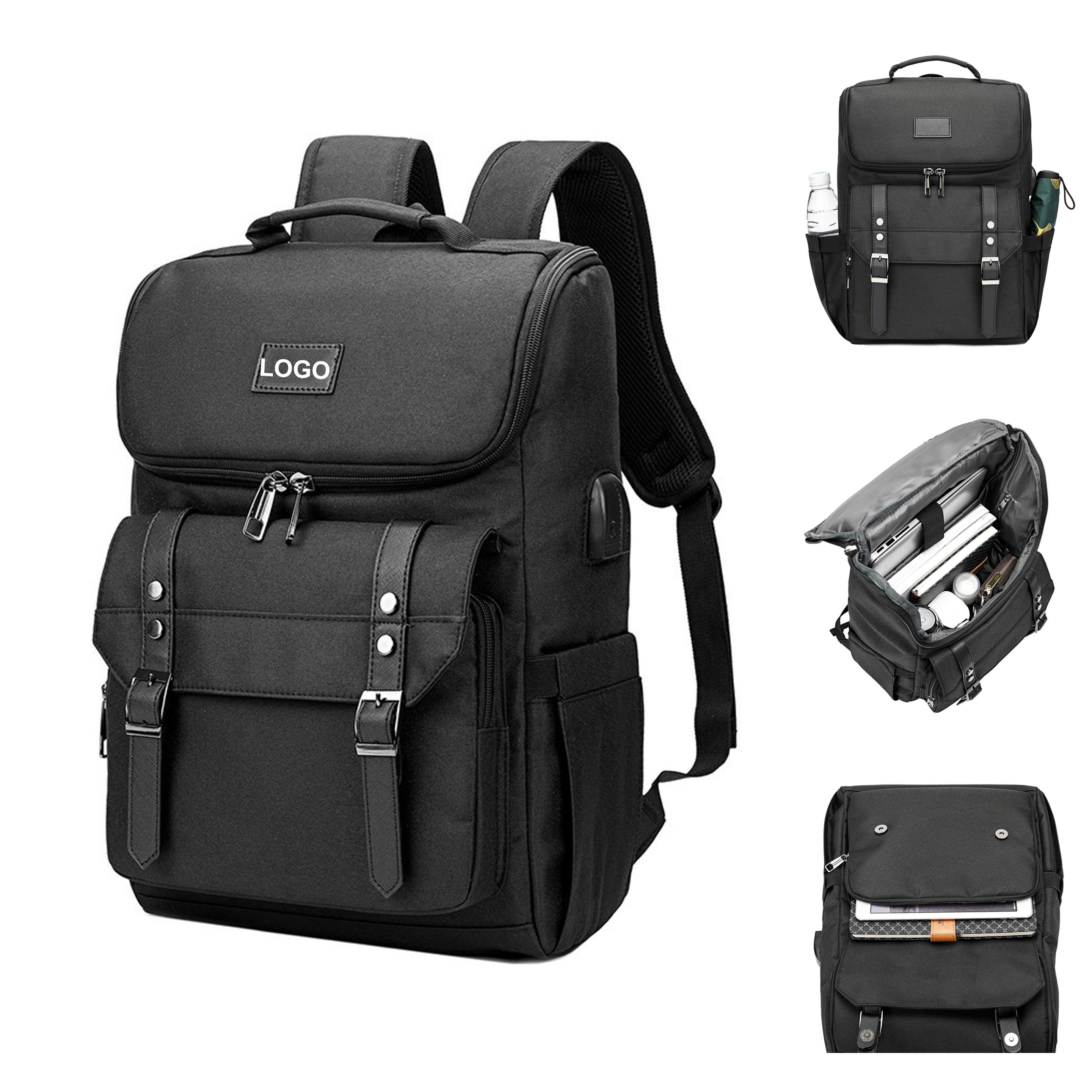 Vintage Travel Laptop Backpack (direct import) 2