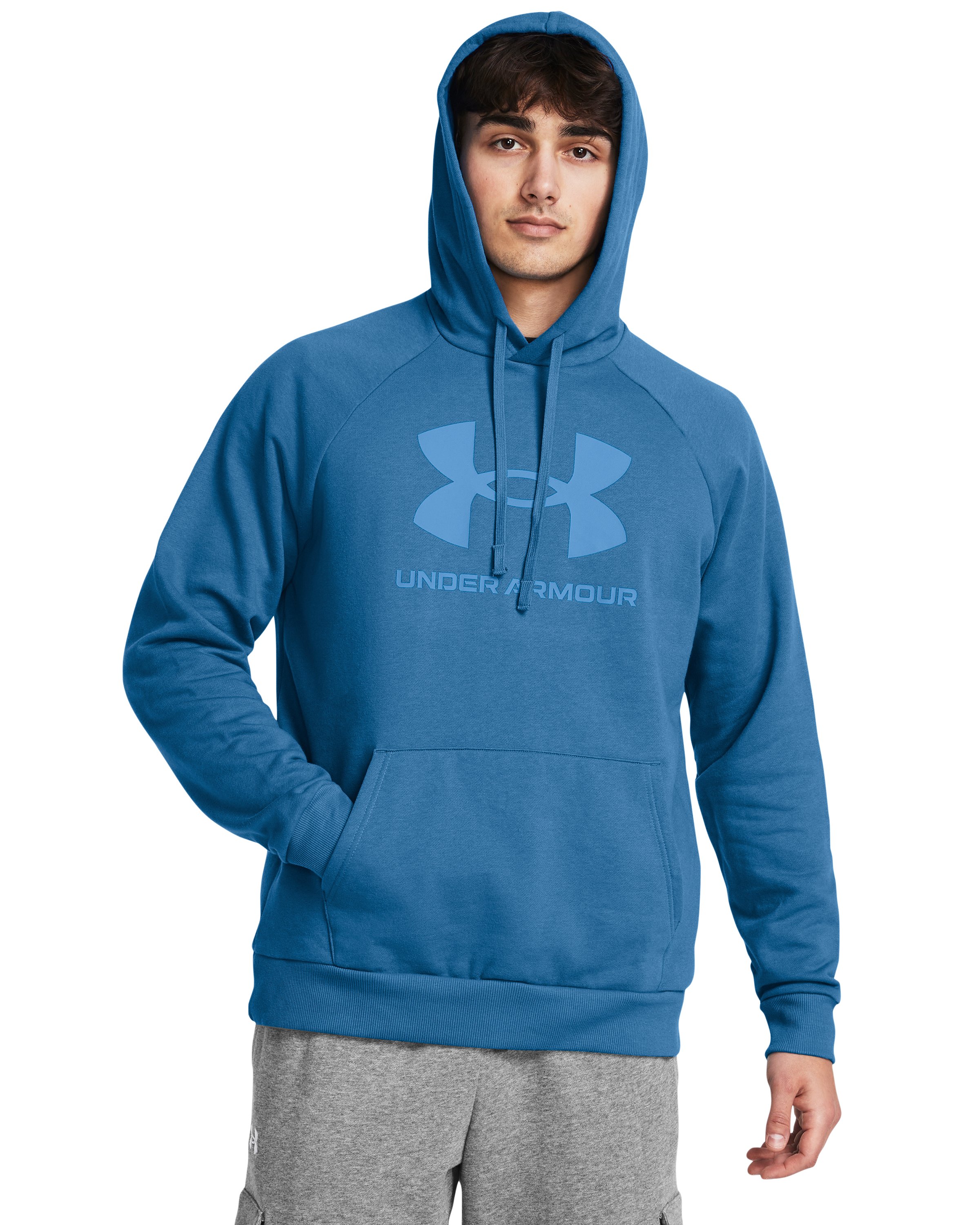 UA Rival Fleece Men's Logo Hoodie 8
