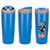 Olympia 17 oz Stainless Steel/Polypropylene Tumbler with Flip Top Lid 26