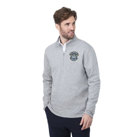Men's RIGI Eco Knit Quarter Zip, custom hoodie or sweatshirt with logo imprint 167