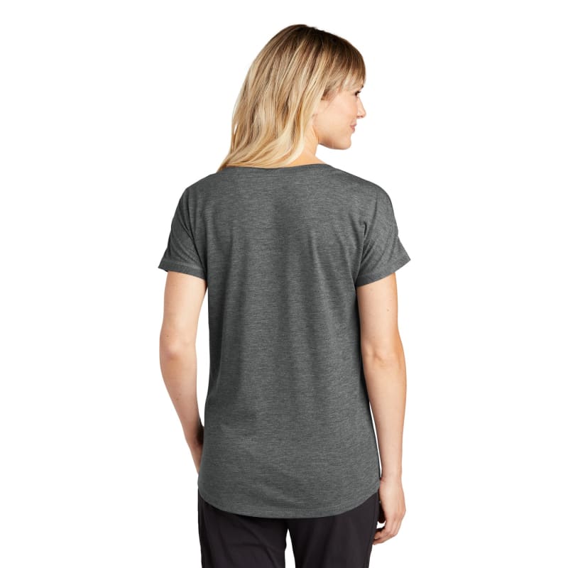 Sport-Tek Women's PosiCharge Tri-Blend Wicking Dolman Tee. 11