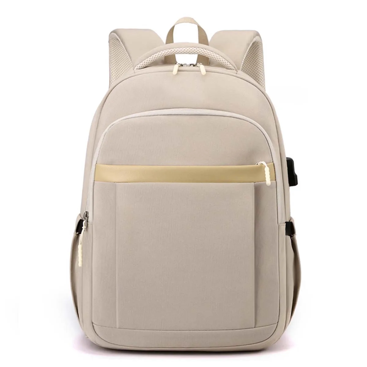 Laptop Backpack Large Capacity Daypack W/ USB Charging Port 3