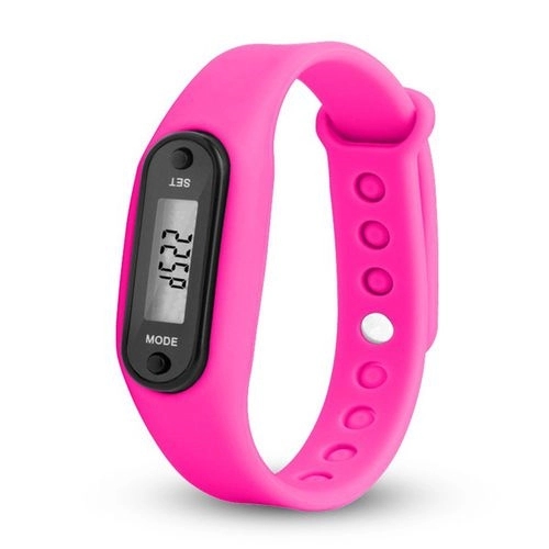 Digital LCD Silicone Band Pedometer 11