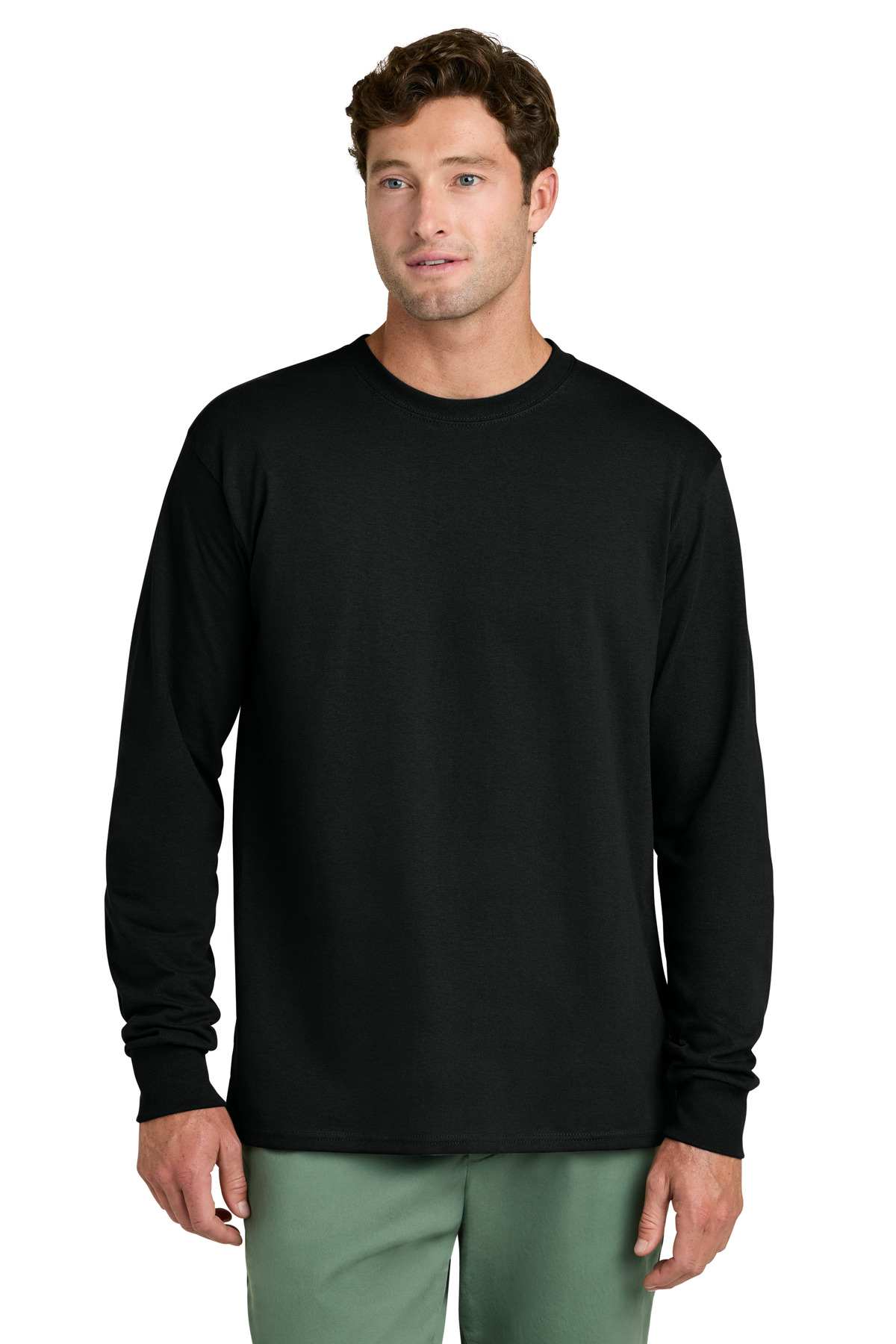 Port & Co Long Sleeve Core Cotton Tee. PC54LS 308
