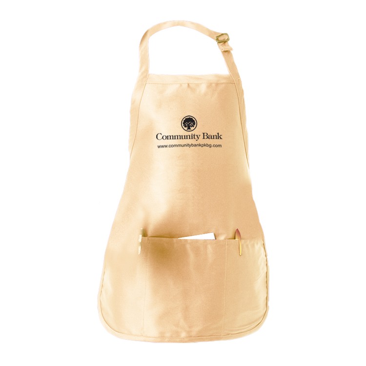 Medium Length Apron w/Pouch