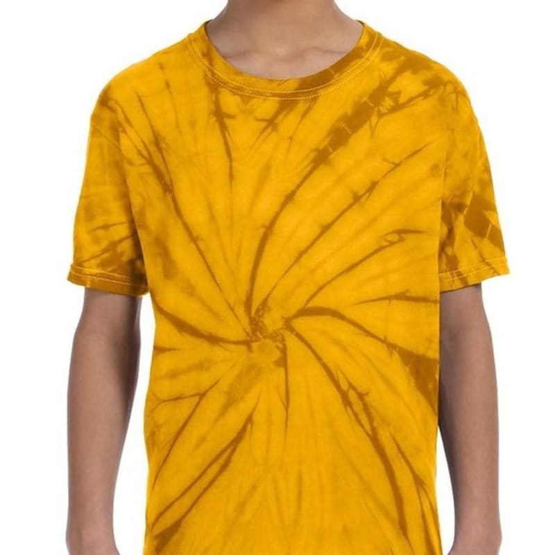 Tie-Dye Youth 5.4 Oz., 100% Cotton Tie-Dyed T-Shirt 27