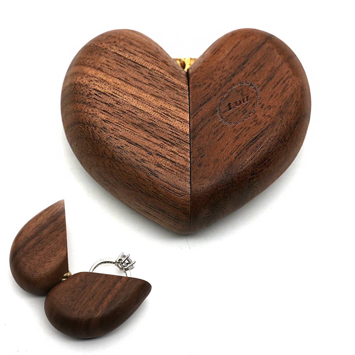 Ring Box(Heart Shape) 2