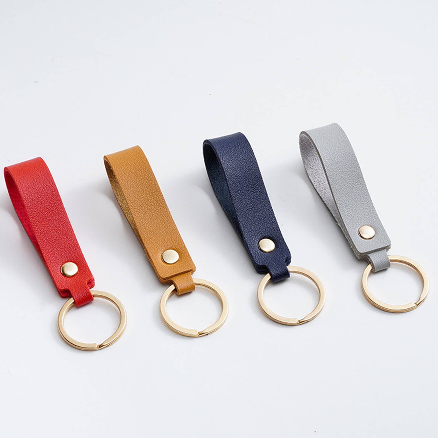 Leather keychain 1