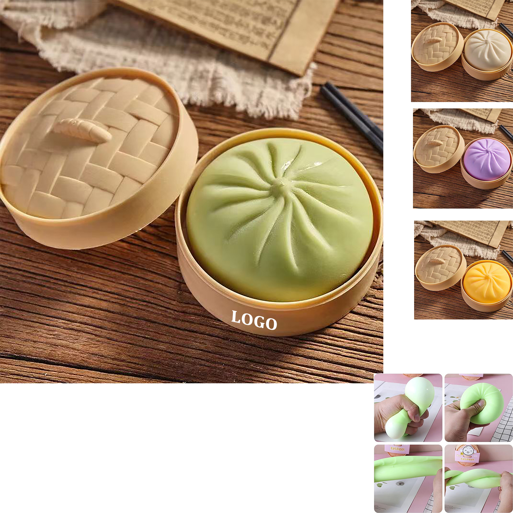 Dumpling Stress Balls 2