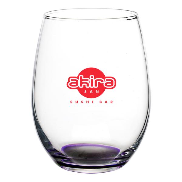 Liquid Lunch 15 oz Stemless Wine Glasses 30