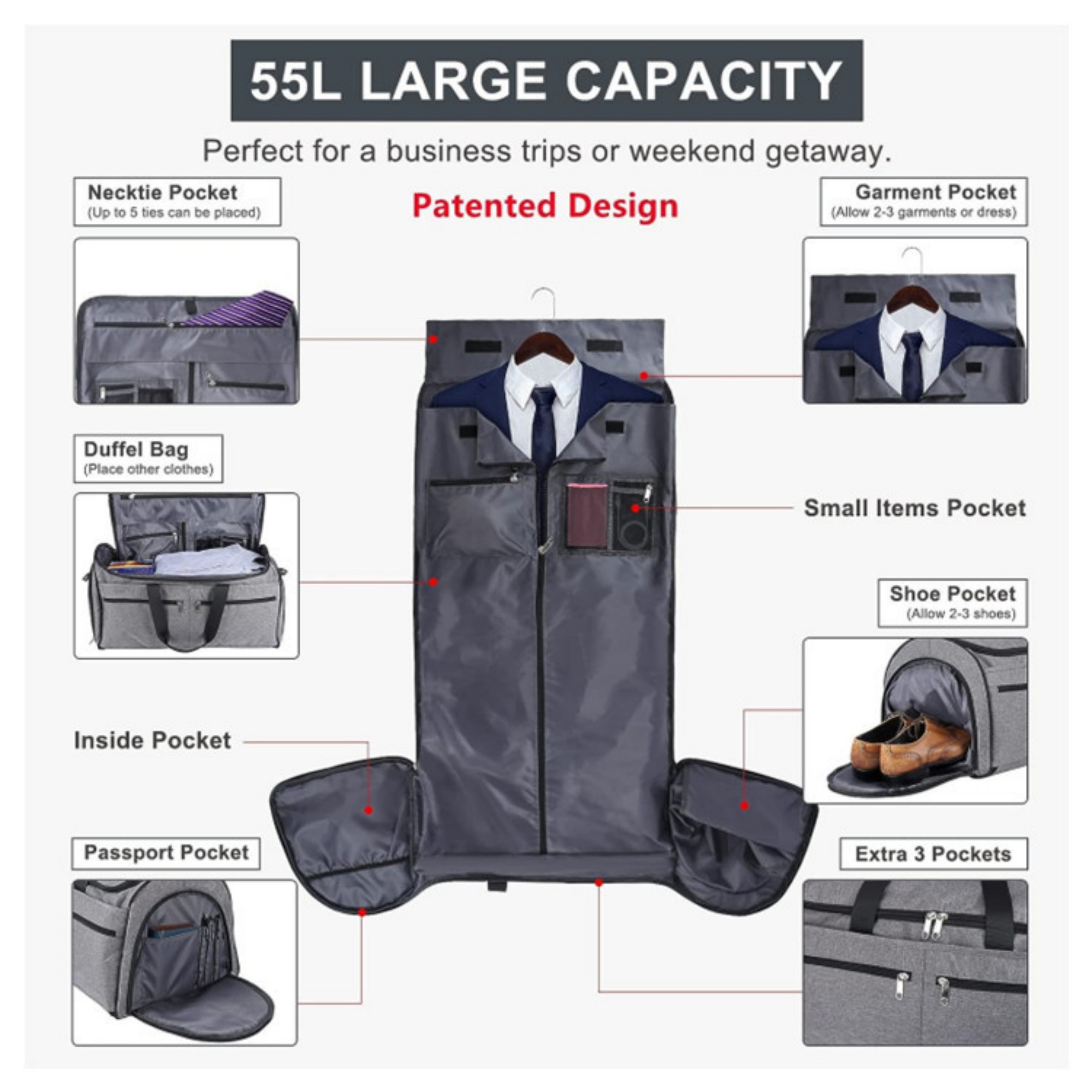 Carry on Garment Bag 3