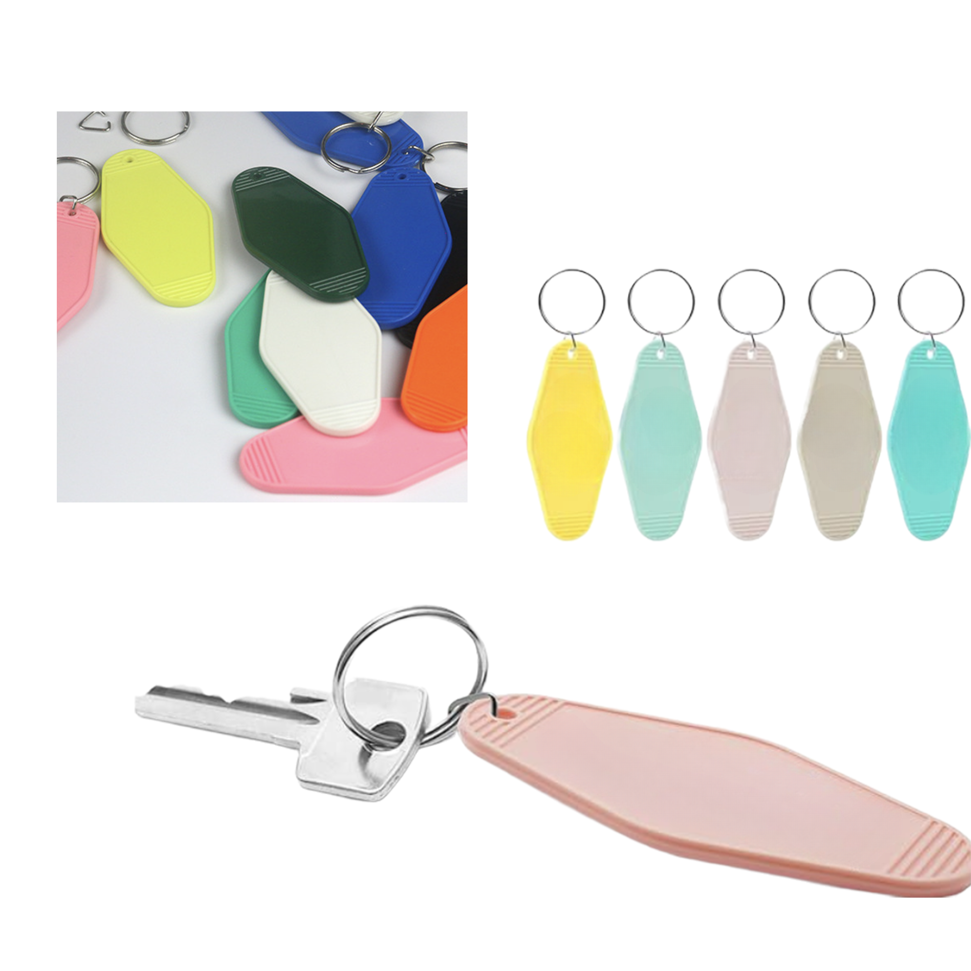 MOQ 10 PCS Durable Keychain Luggage Tag 2