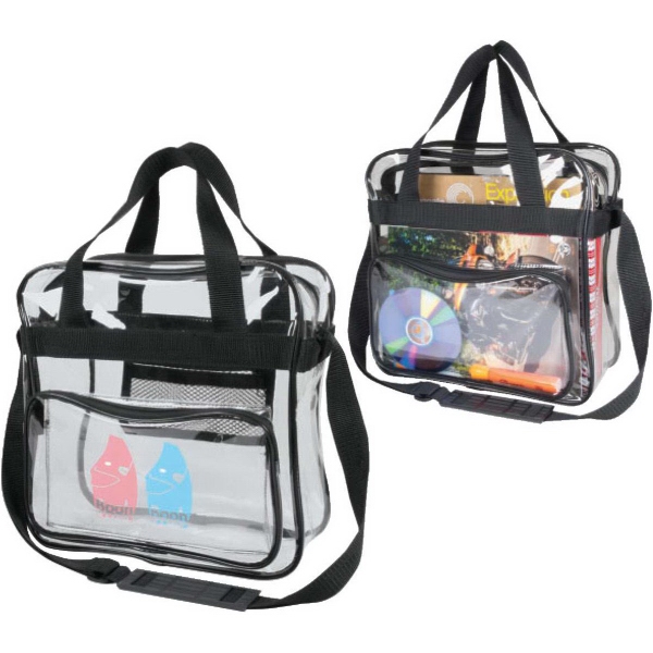 Clear Messenger Bag 1