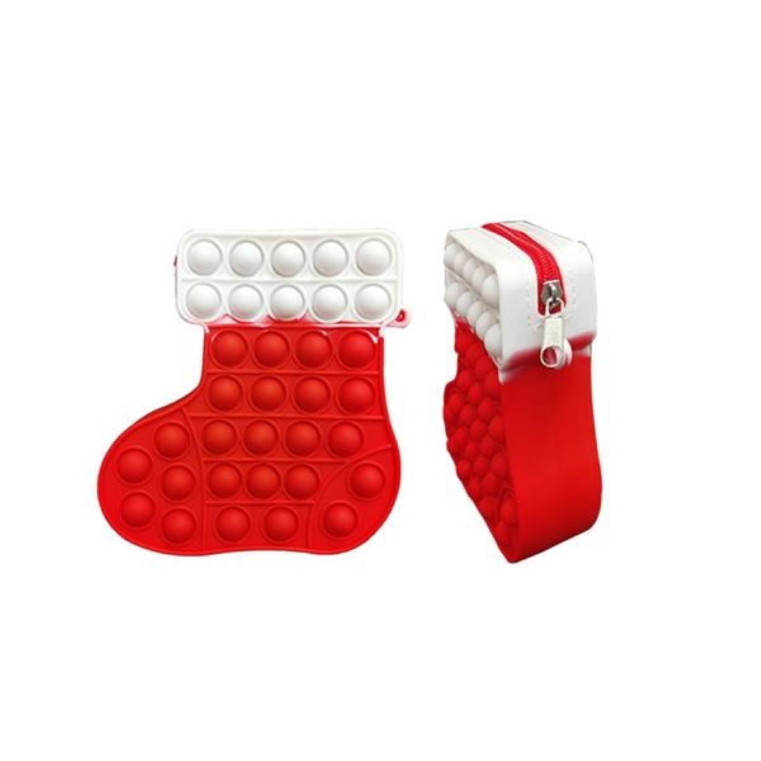 Christmas Stockings Silicone Wallet 6