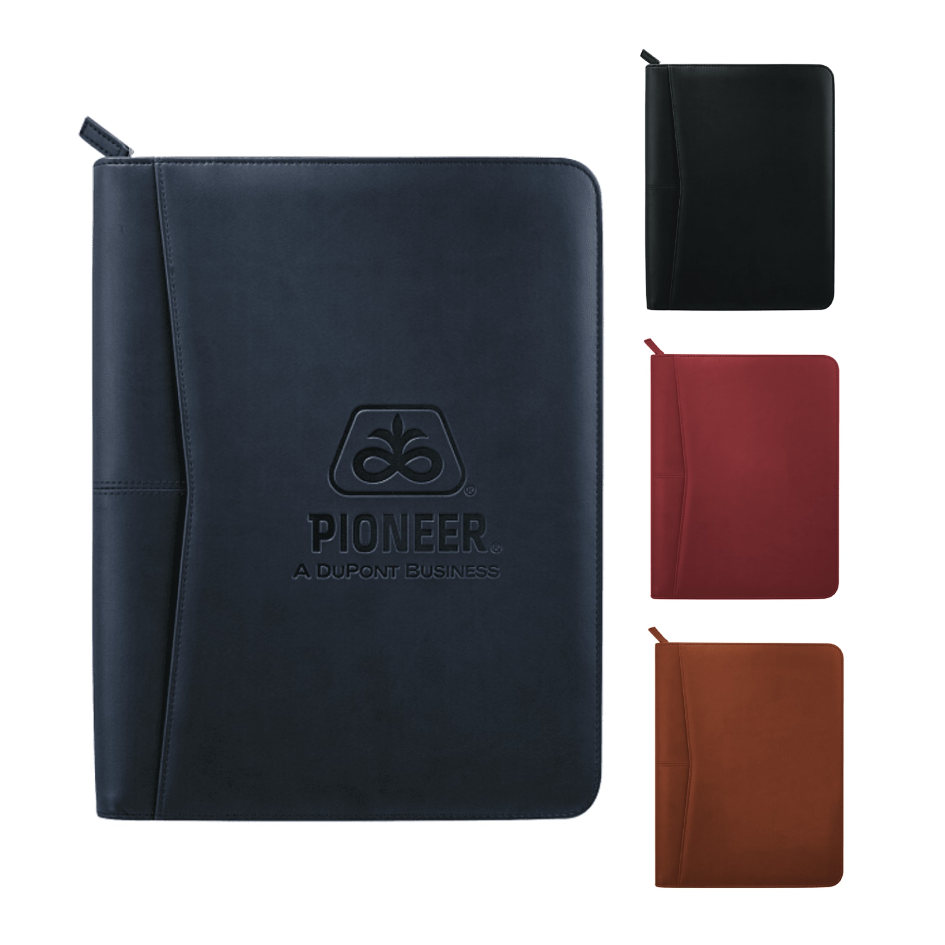Zippered UltraHyde Padfolio FSC Mix Paper