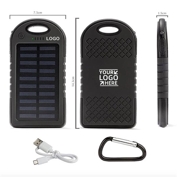 STOCK!!!  Quick Shipping Waterproof Solar Phone Chargers 6