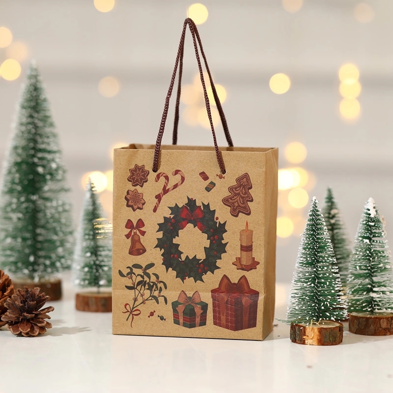 Christmas Kraft Paper Gift Bag 5