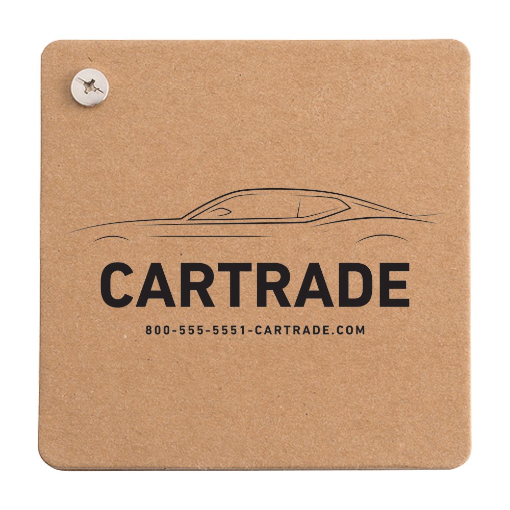 Jotbox 4.15 x 4.15  Unlined Cardboard Memo Pad