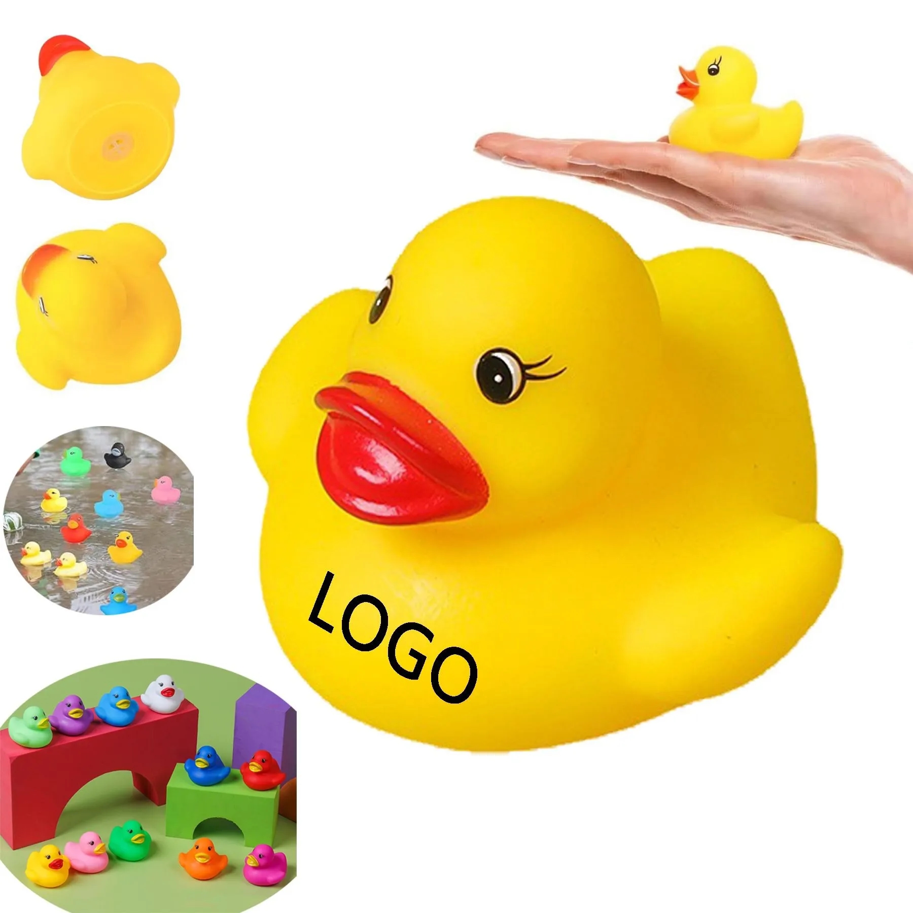 Little duck children's toys baby bath water play 6