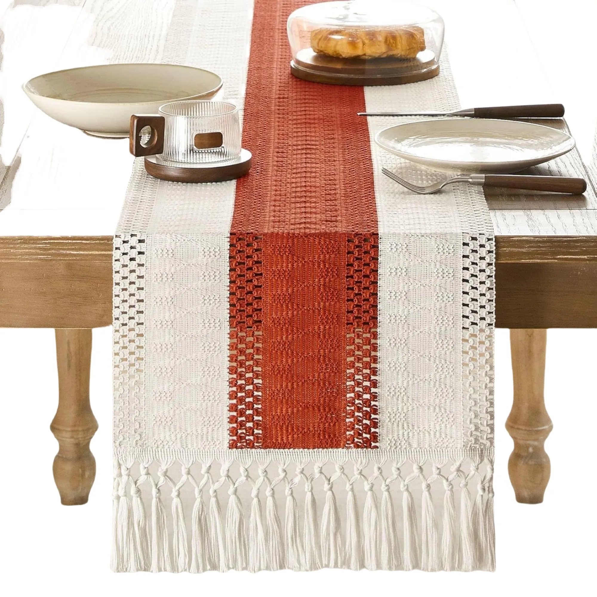 Decorative Tassel Table Ornament & Festive Flag 10