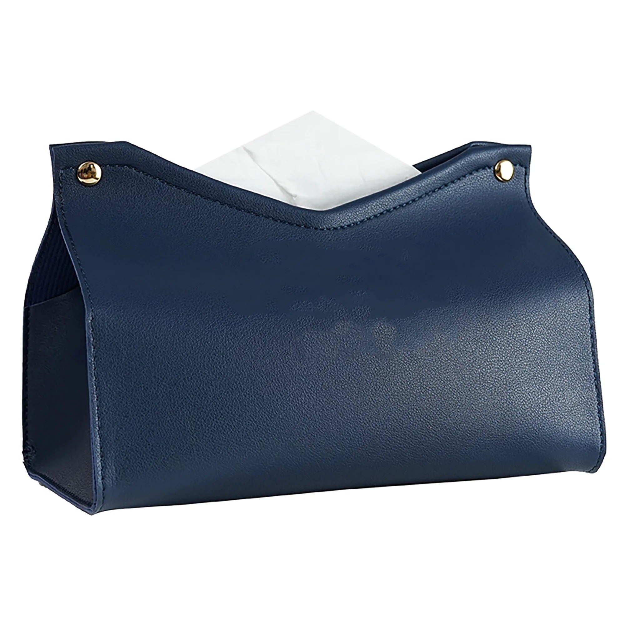 Leather Tissue Storage Box MOQ 50PCS 3