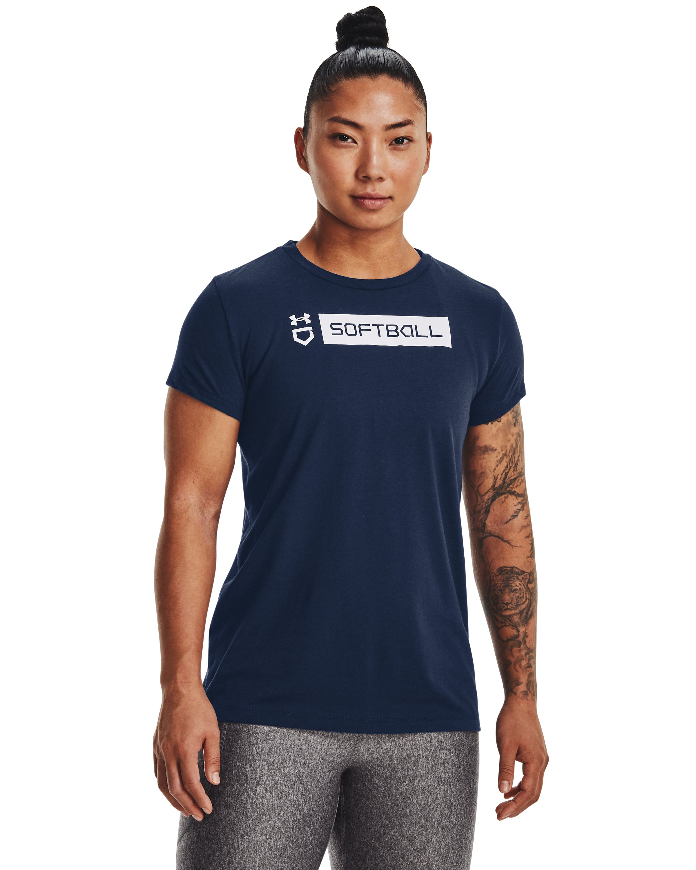 UA Softball Bar Women's Short Sleeve 4