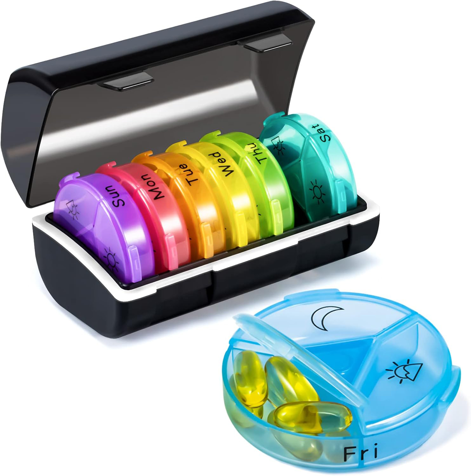 Weekly Pill Organizer Box
