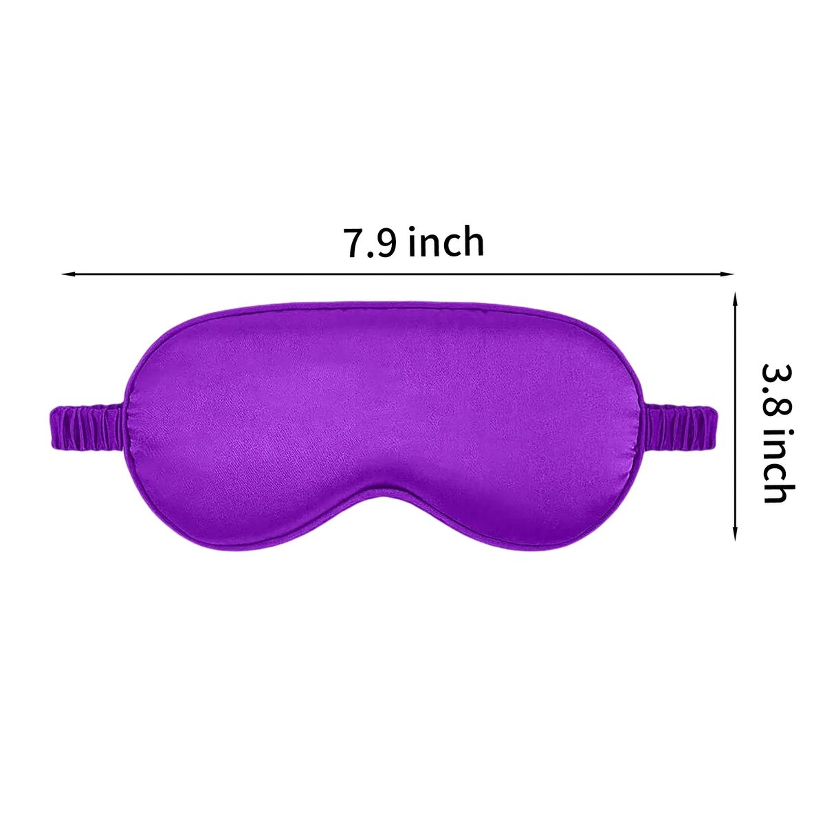 Adjustable Eye Mask Satin Soft Design 33