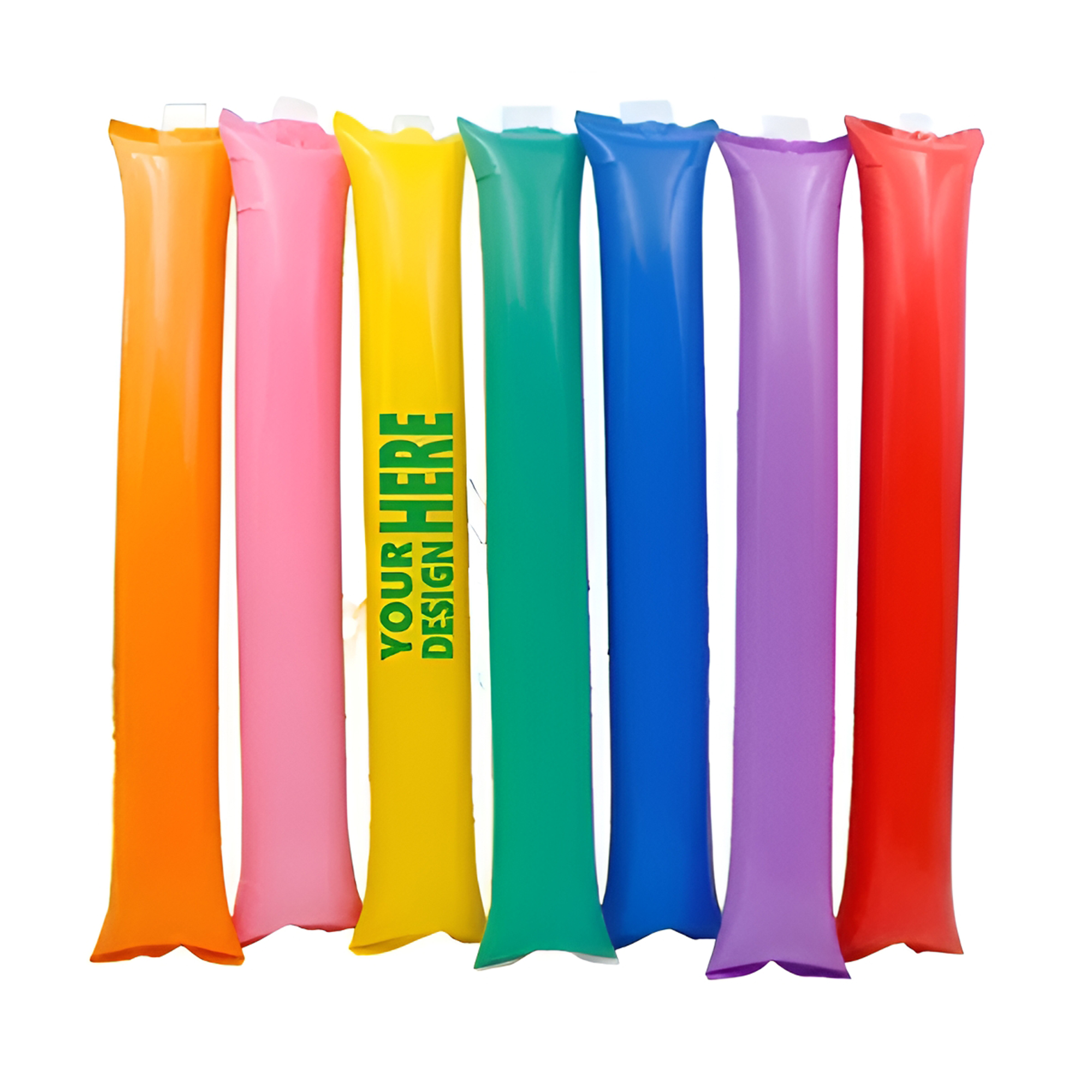 MOQ 50 Custom Inflatable Thunder Sticks Sports Event Cheering Props 2
