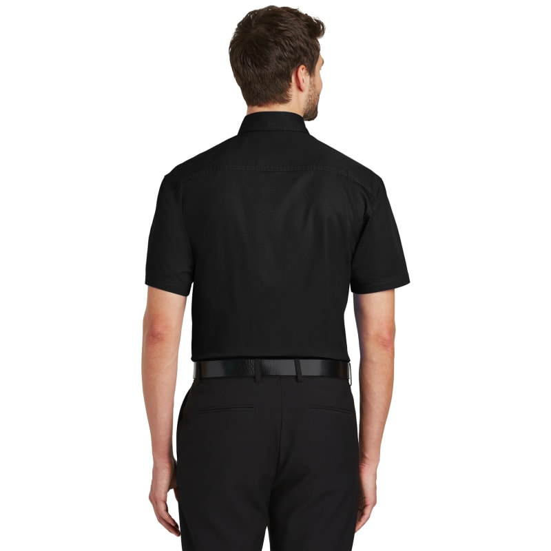Port Authority Short Sleeve Twill Shirt. 18