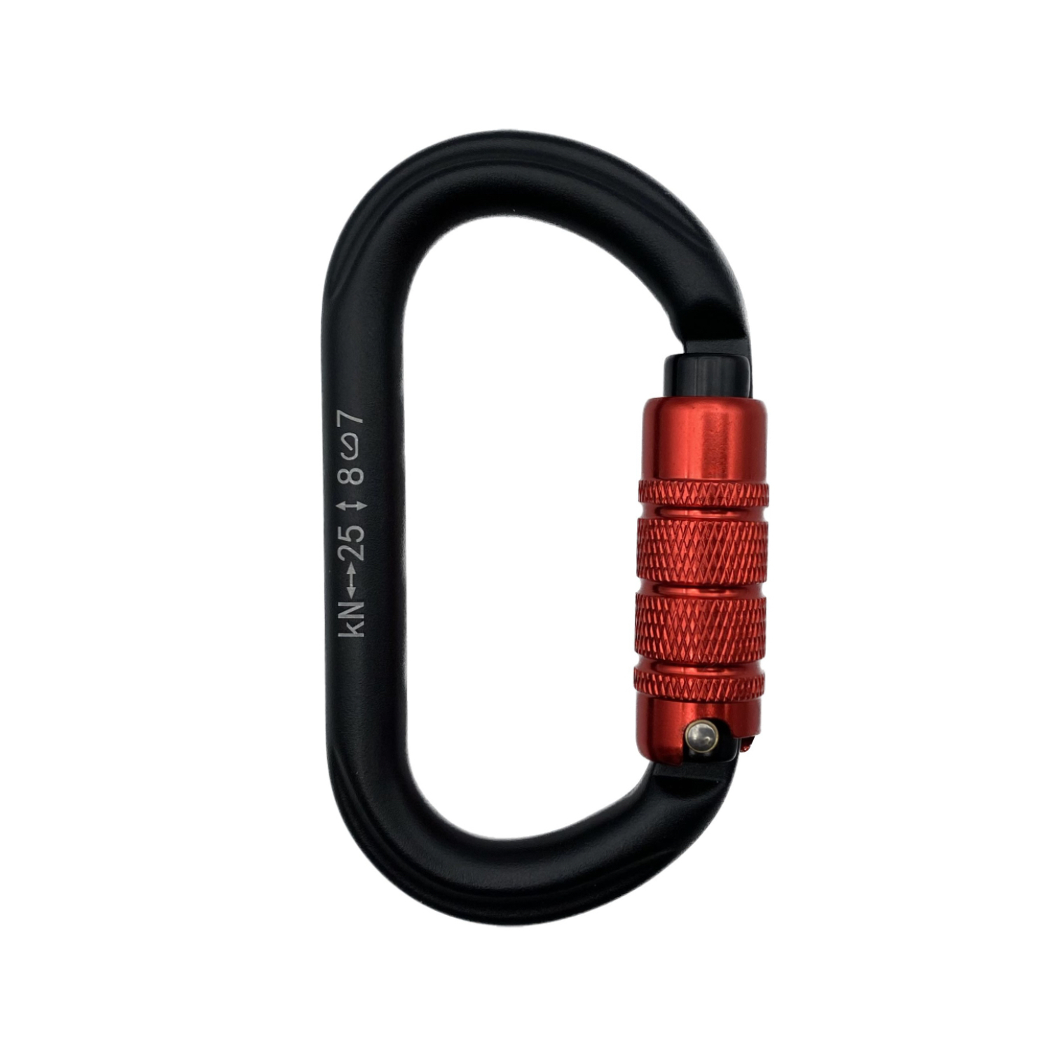 D Ring Triple Gate Aluminum Carabiner 1