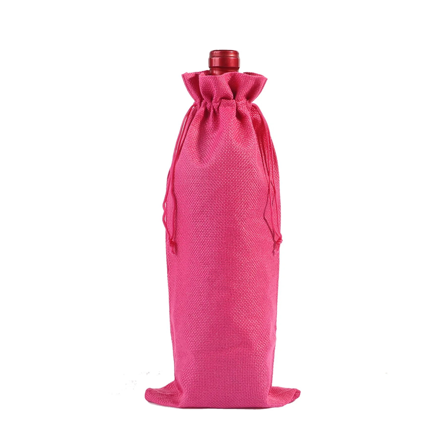 Drawstring Wine Gift Bag 6