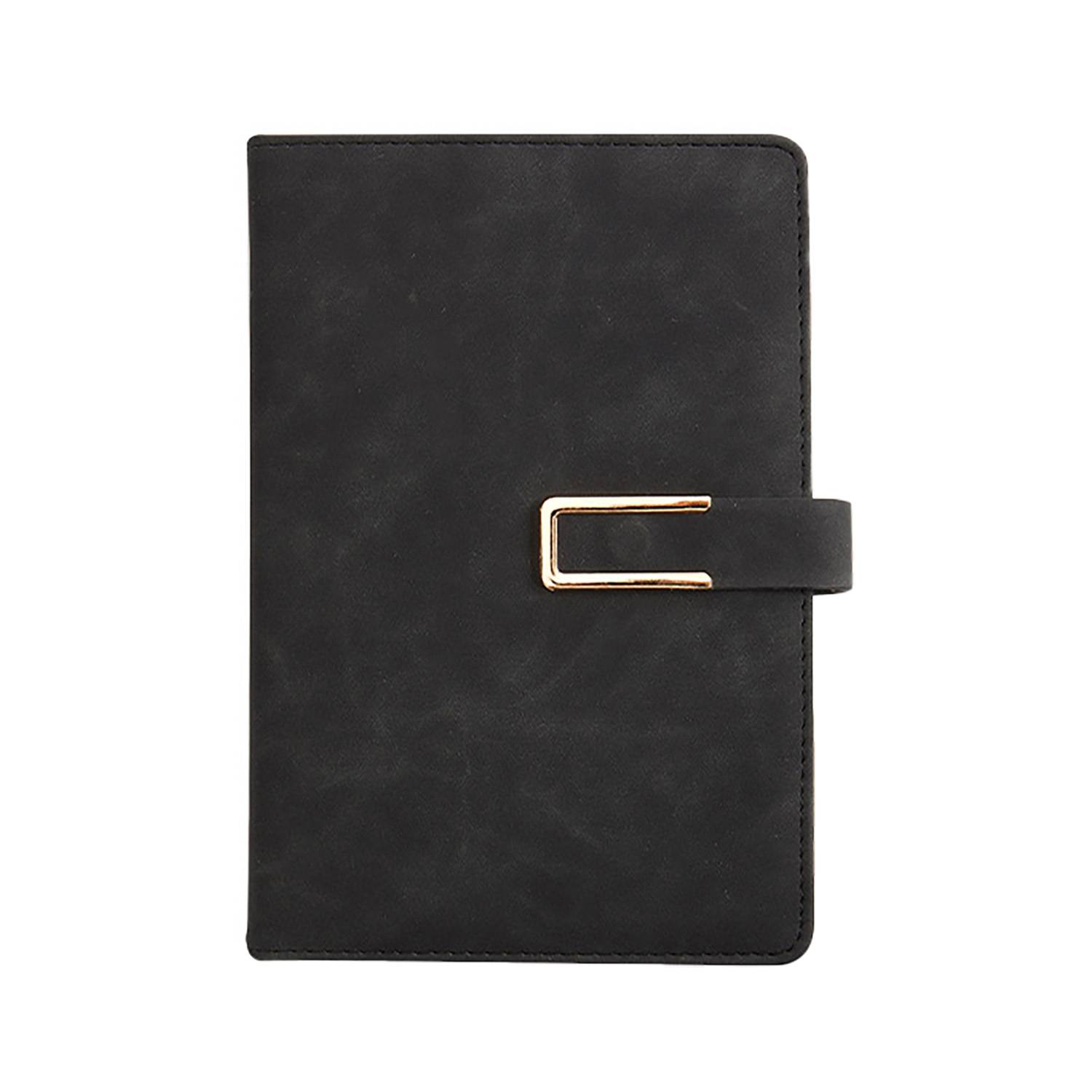 A5 Faux Leather Notebook w/ Magnetic Closure 5