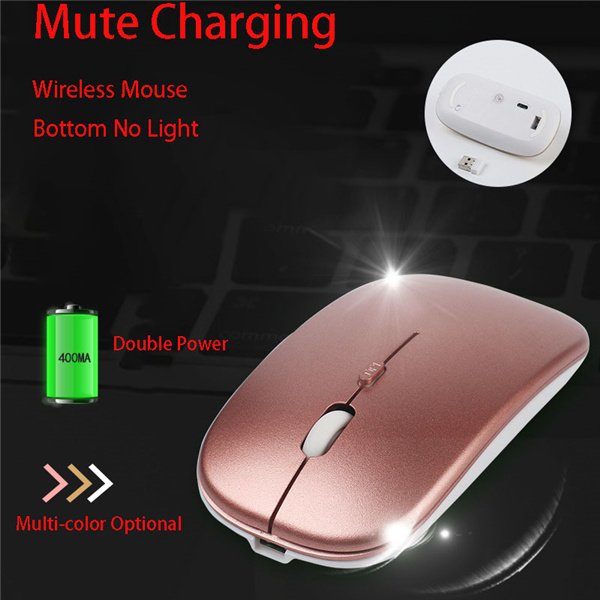 2.4G Wireless Rechargeable Mute Mouse 1