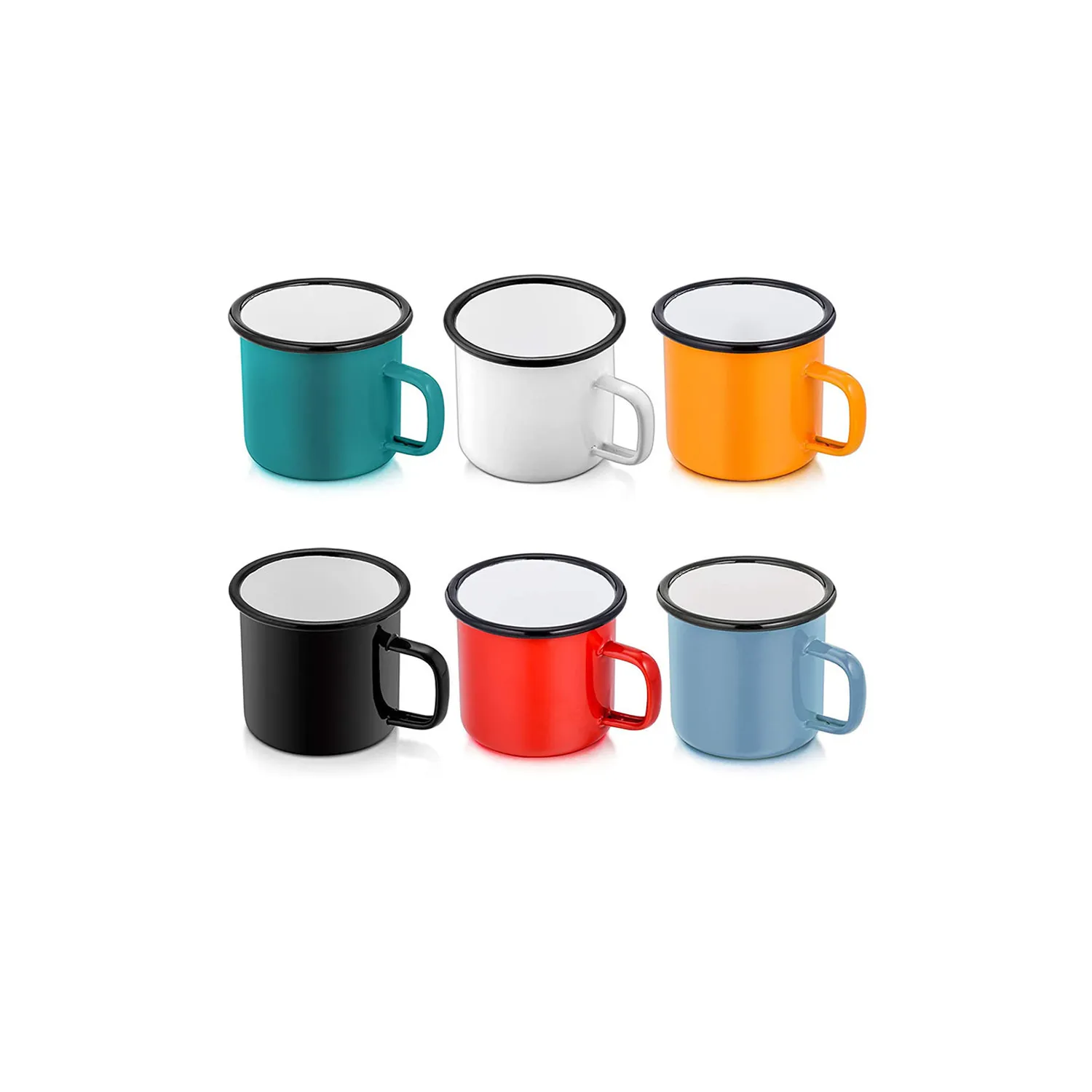Enamel Coffee Camping Mug 2