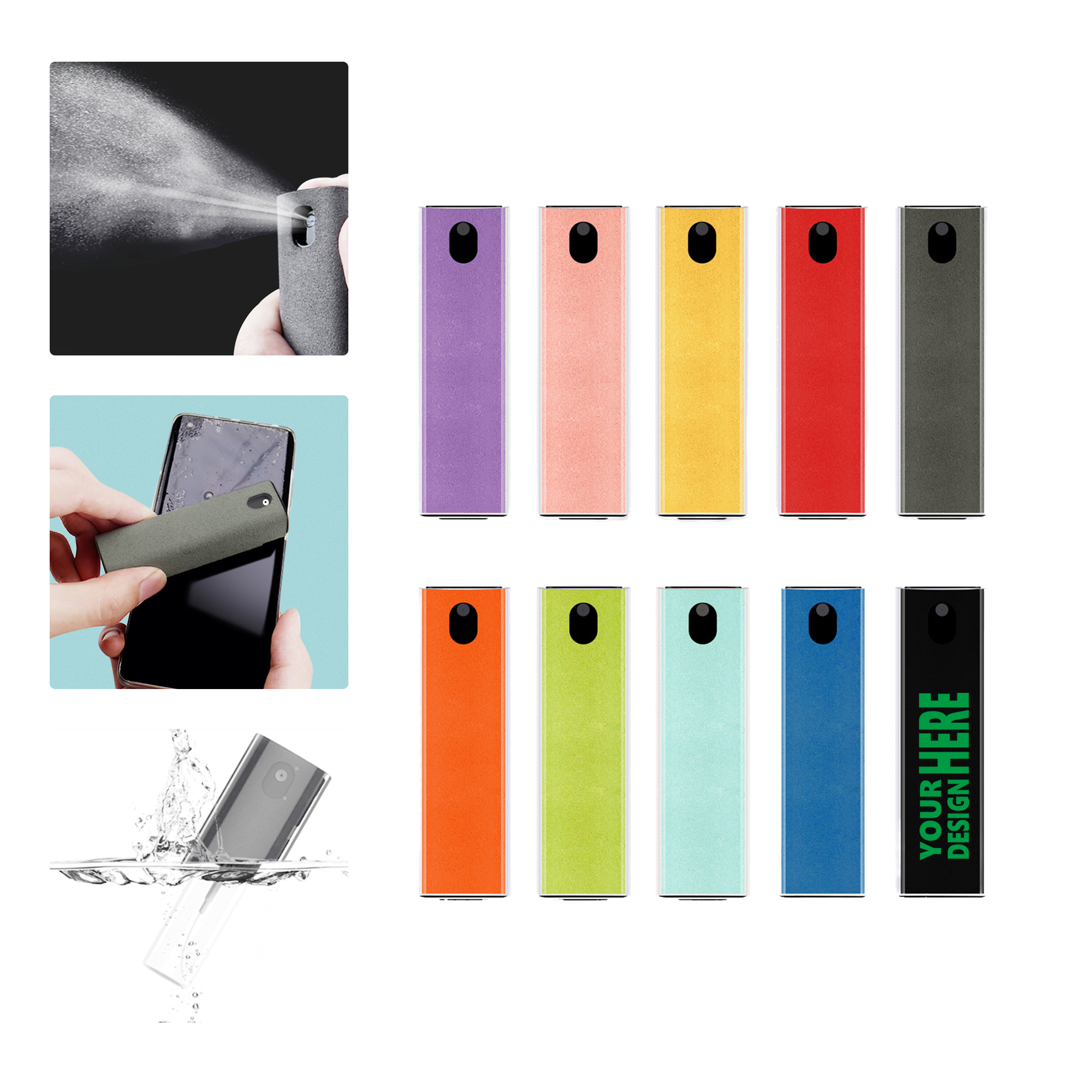 MOQ 50 Screen Cleaning Spray for Phones and Tablets 2
