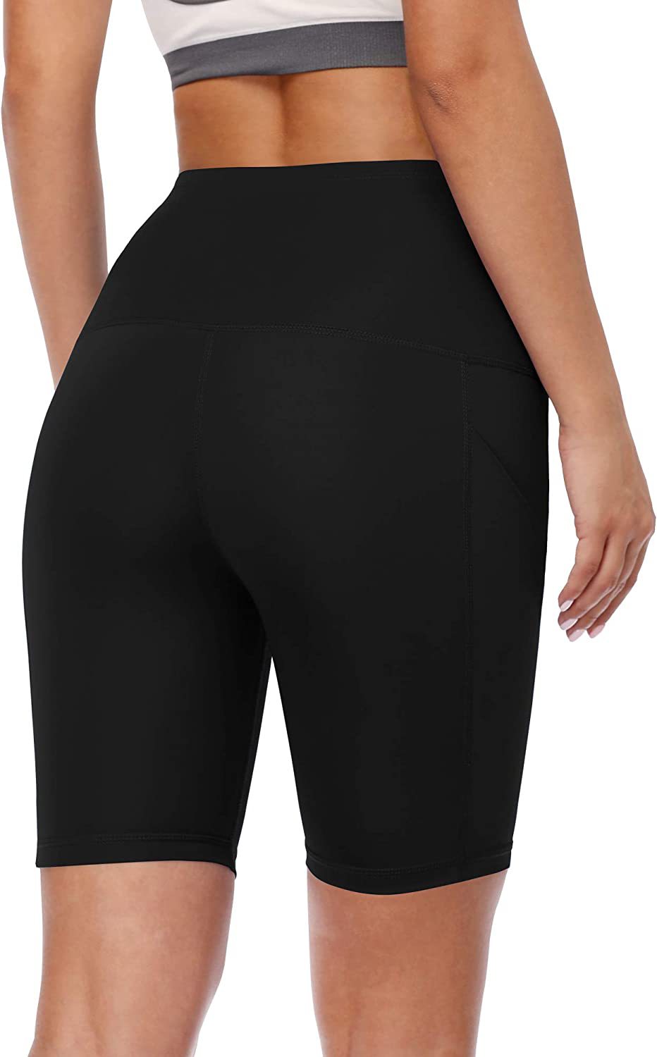 Women's High Waist Spandex Yoga Shorts 7