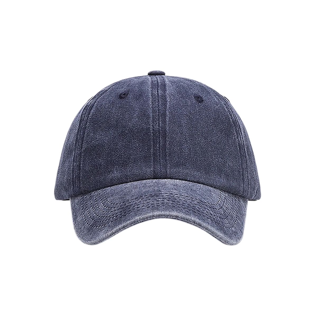 Cotton Vintage Washed Baseball Cap with Adjustable Strap 16