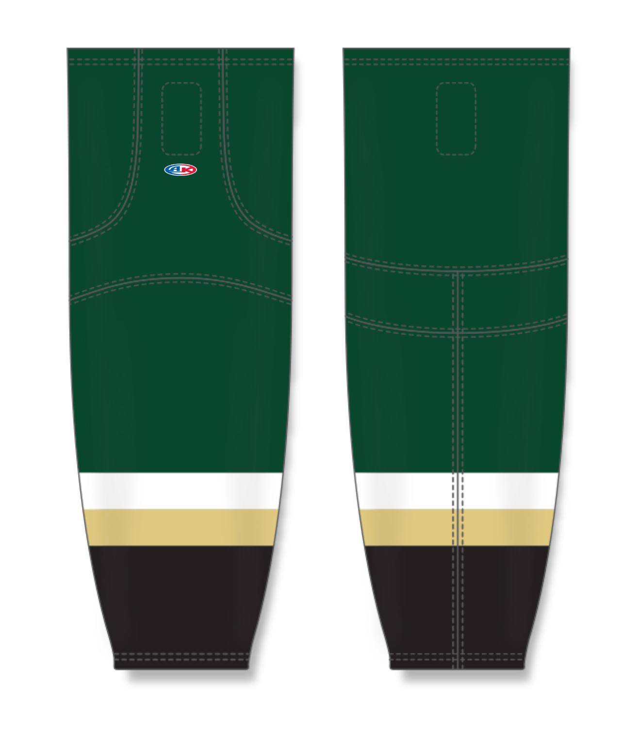 Cut & Sew Pro Hockey Socks HS2100-G58 5