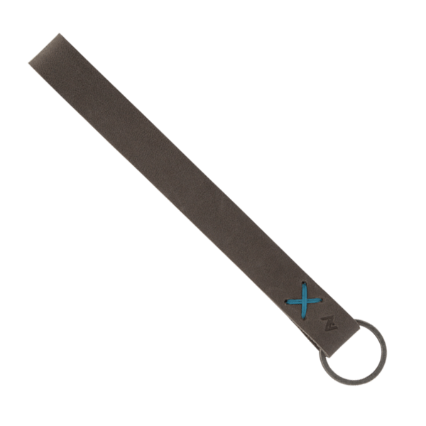 Hayward Leather Wrist Keychain with Metal Split-Ring 50
