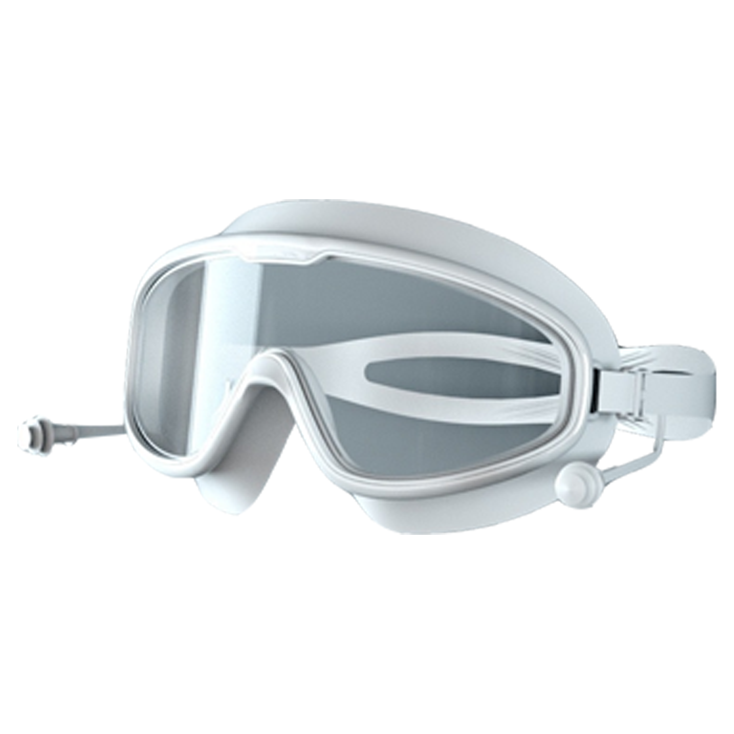 Anti-Fog Goggles with Built-in Earplugs for Swimming 5