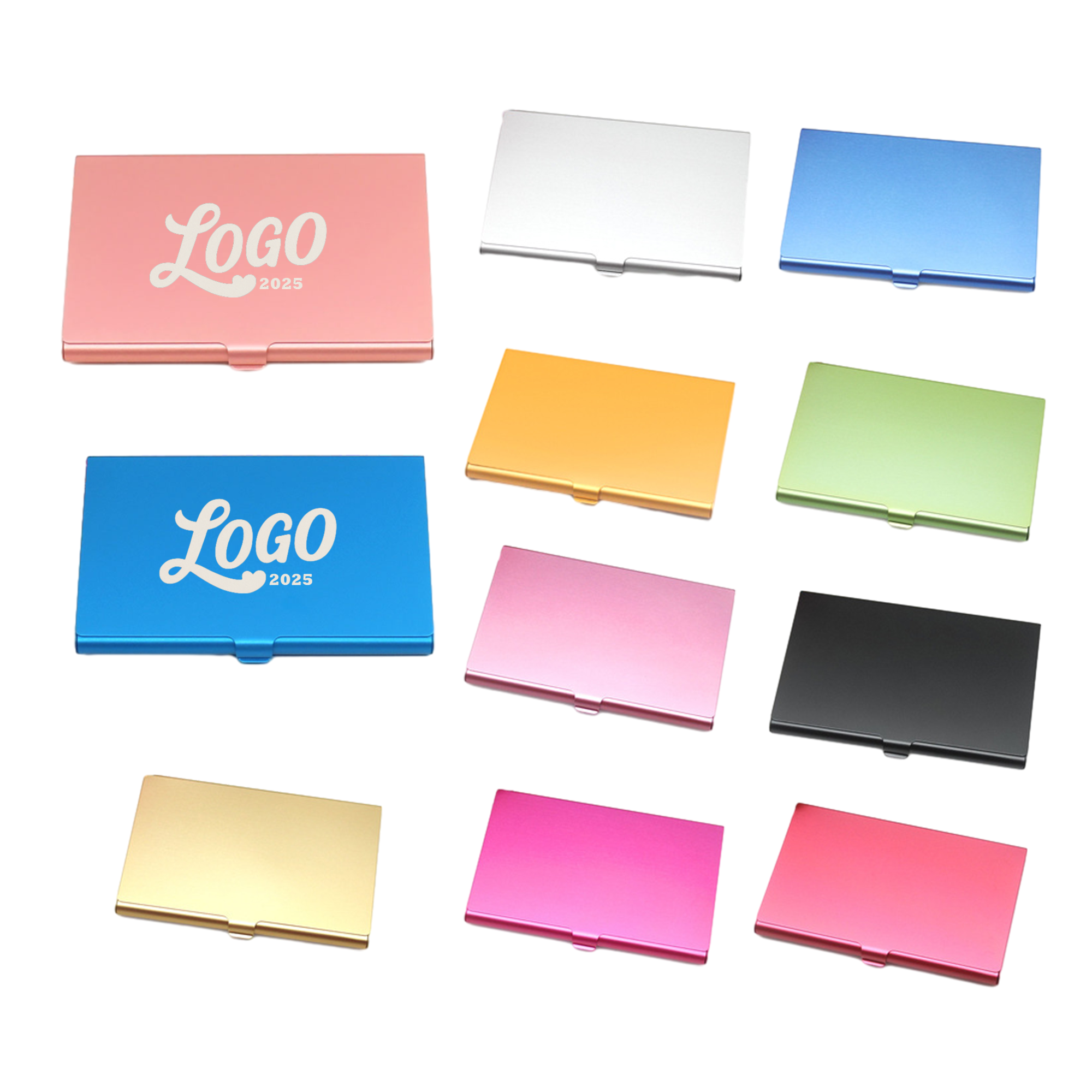 Aluminum Alloy Business Card Box 1