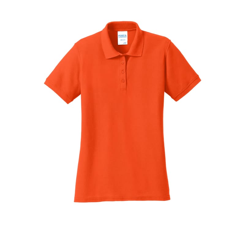 Port & Company Women's Core Blend Pique Polo. 16