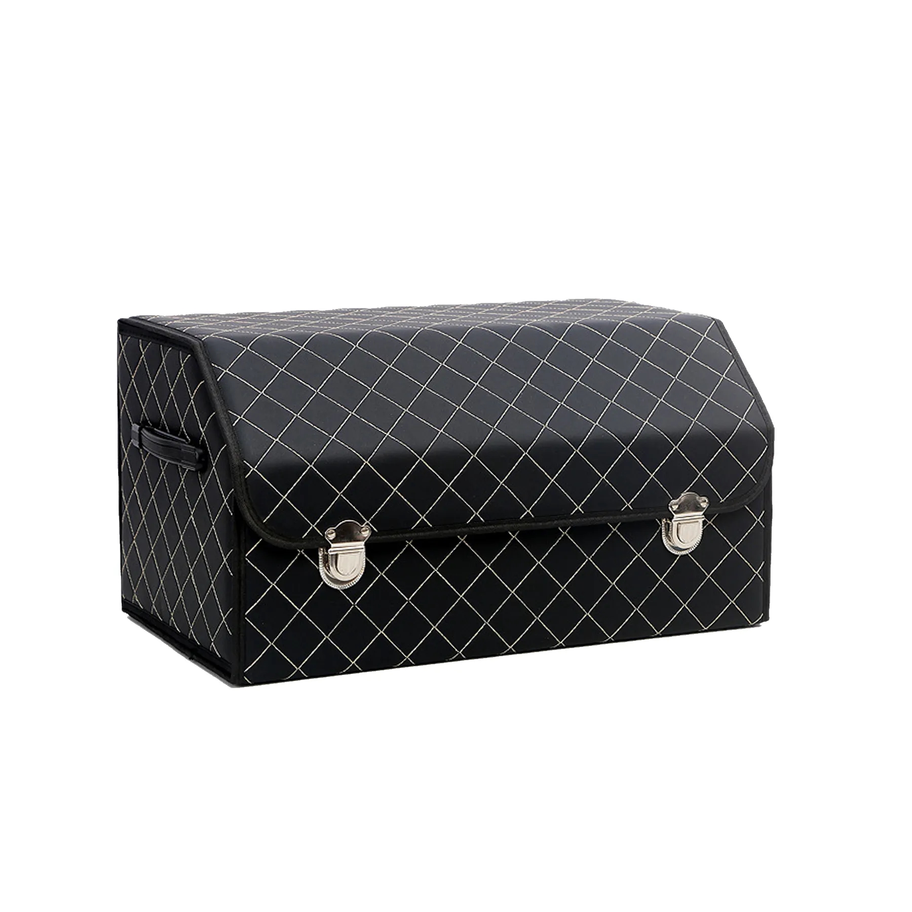 Leather Large Folding Car Storage Box 7